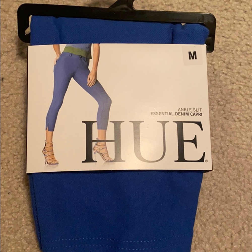 Capri blue leggings brand new HUE brand